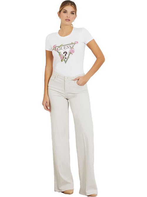 Guess - T-shirt motif/style Floral - Kiabi