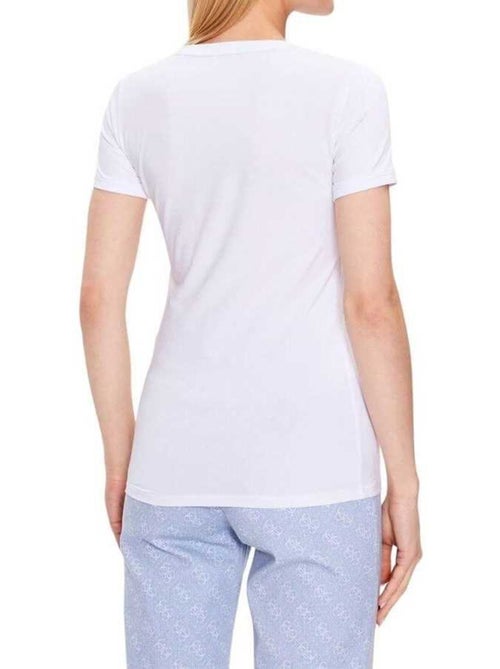 Guess - T-shirt motif/style logo - Kiabi Guess - T-shirt motif/style logo - Kiabi