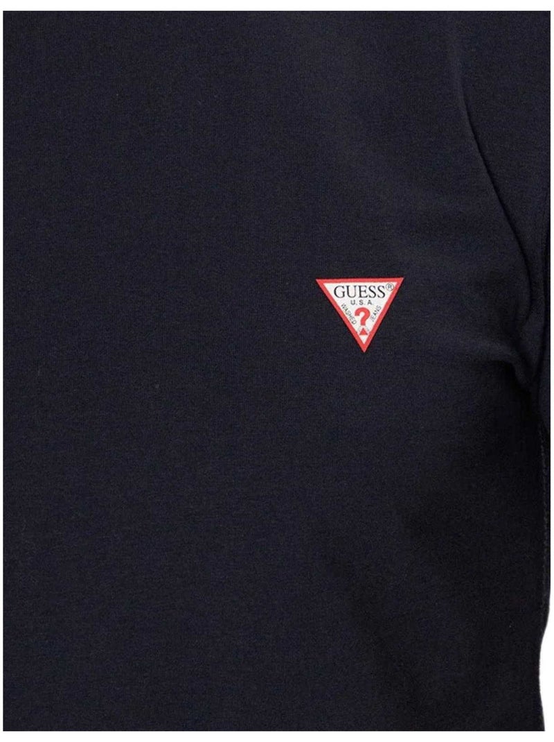 Guess - T-shirt motif/style logo Bleu marine - Kiabi
