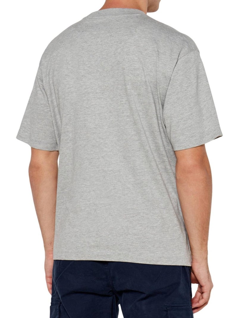 Guess - T-shirt motif/style logo JEANS Gris - Kiabi