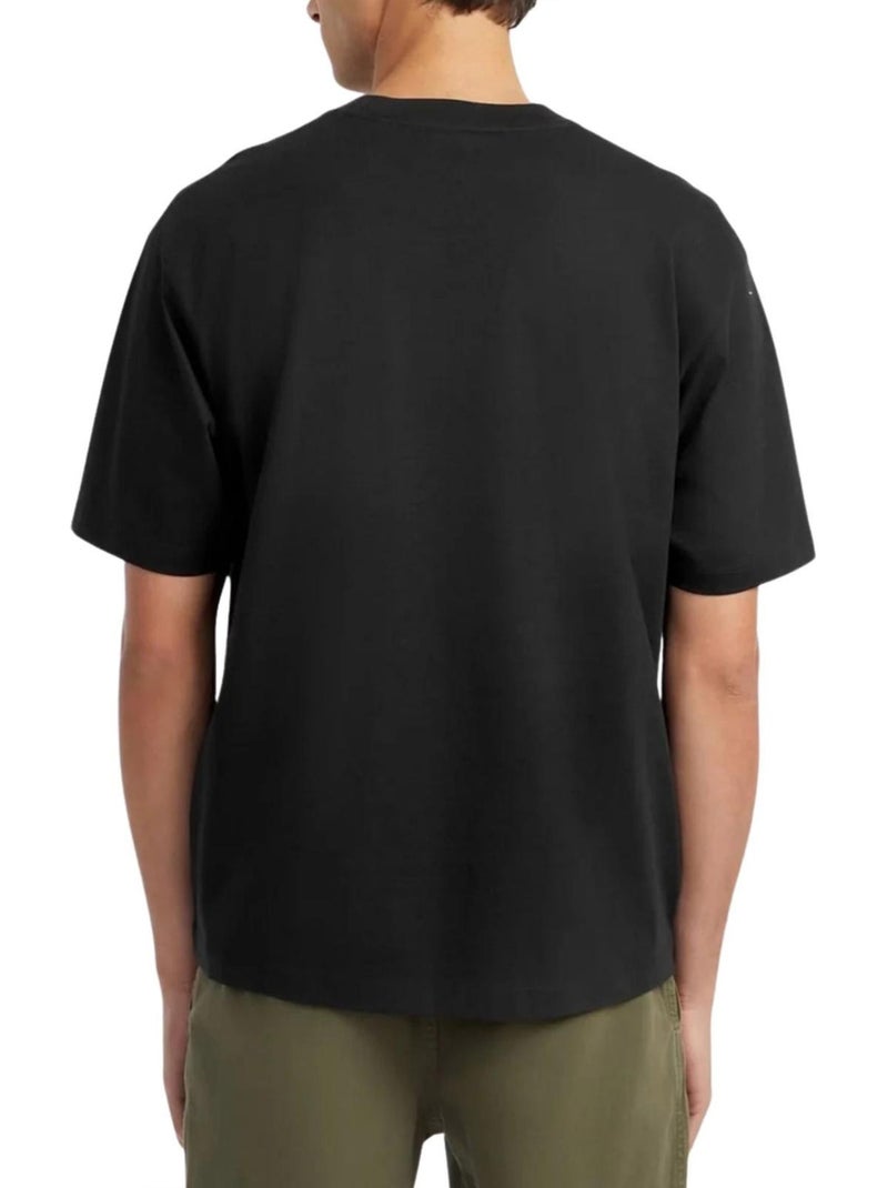 Guess - T-shirt motif/style logo JEANS Noir - Kiabi