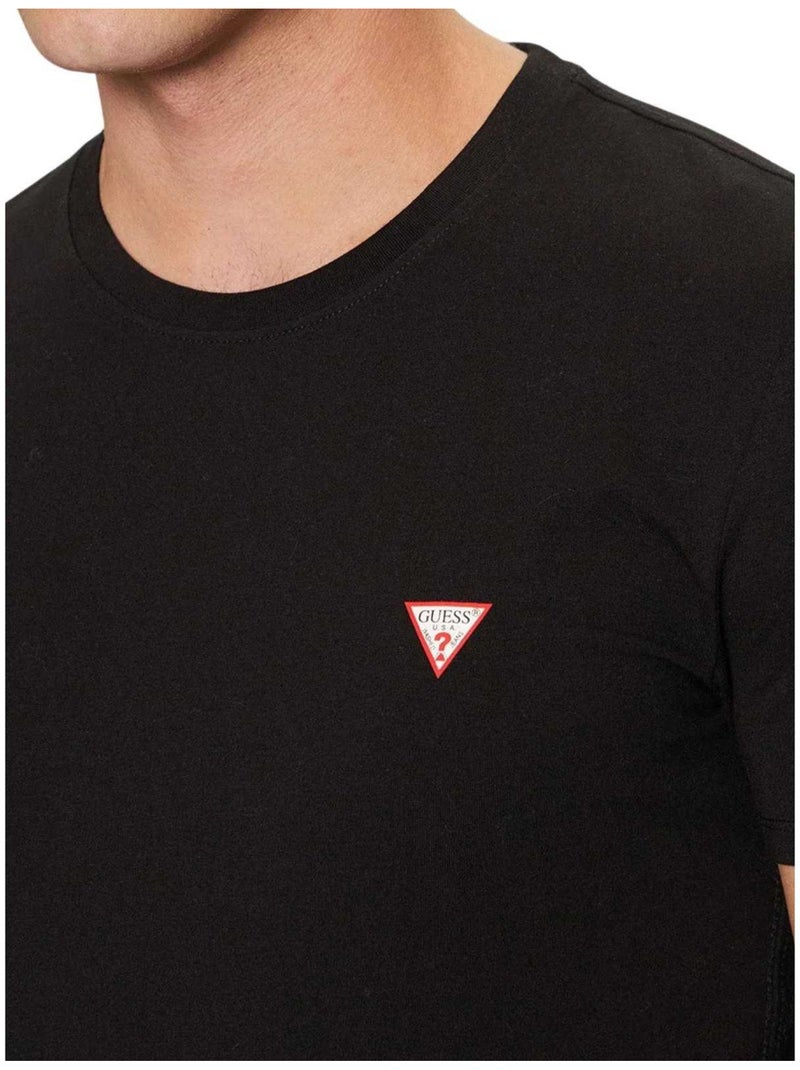 Guess - T-shirt motif/style logo Noir - Kiabi