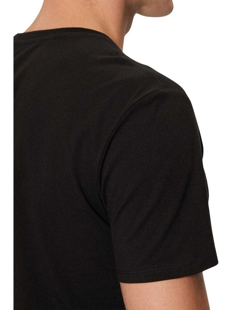 Guess - T-shirt motif/style logo Noir - Kiabi