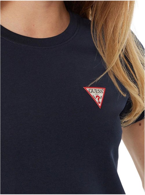 Guess - T-shirt motif/style logo sur poitrine - Kiabi