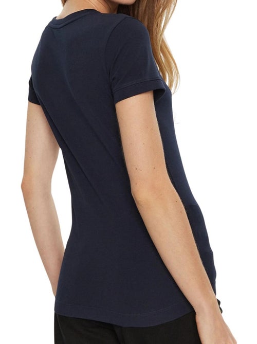 Guess - T-shirt motif/style logo sur poitrine - Kiabi