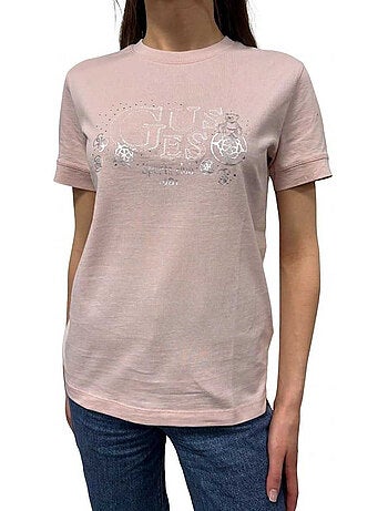 Guess - T-shirt motif/style Strass