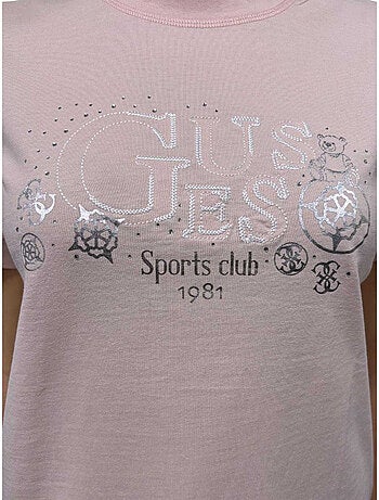 Guess - T-shirt motif/style Strass