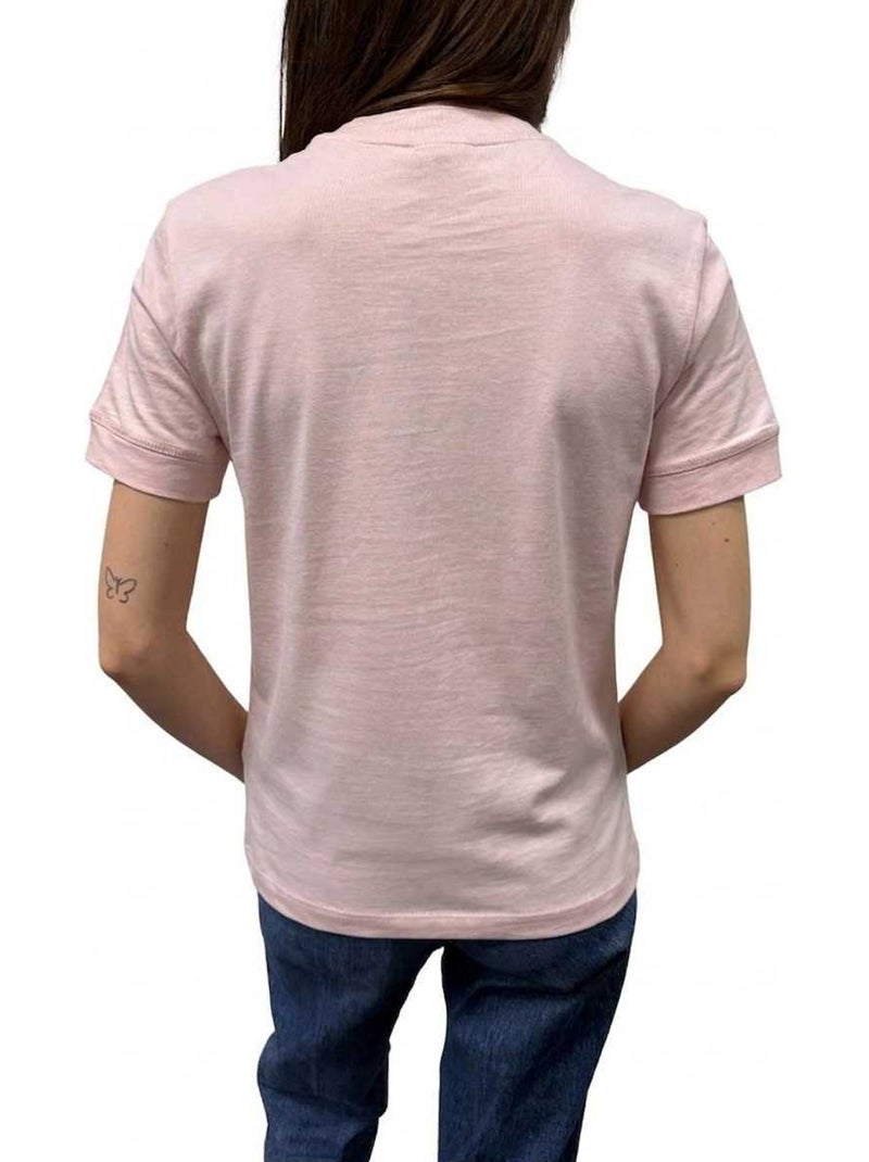Guess - T-shirt motif/style Strass Rose - Kiabi