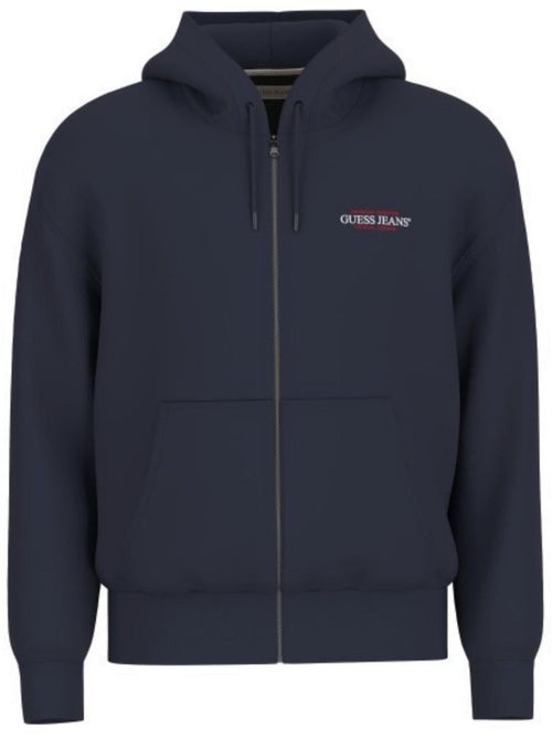 Guess - Veste à capuche motif/style logo JEANS DARING OCEAN - Kiabi