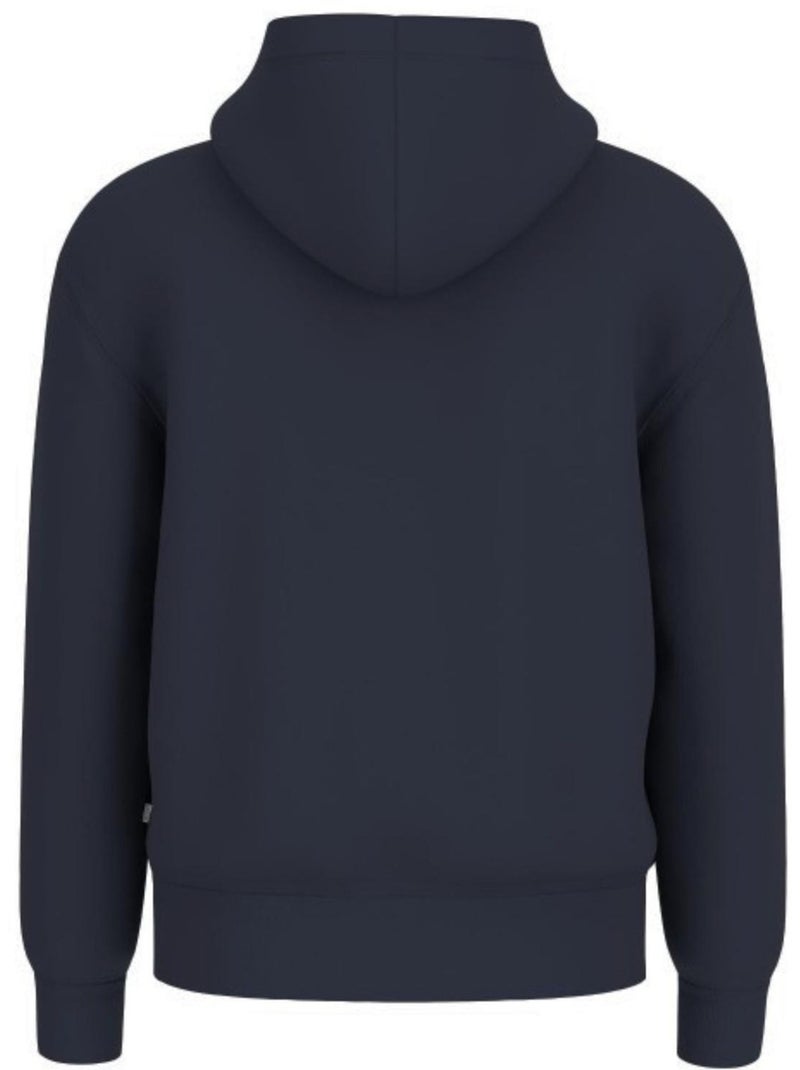 Guess - Veste à capuche motif/style logo JEANS DARING OCEAN Bleu marine - Kiabi