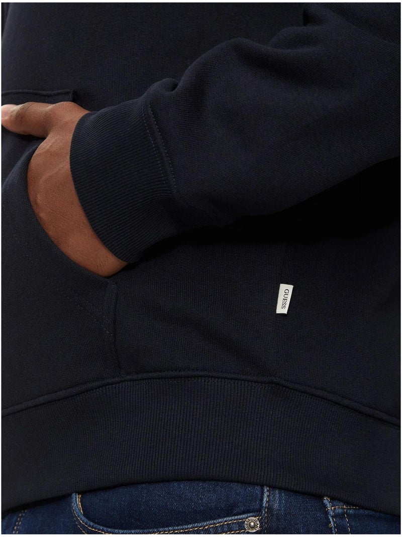 Guess - Veste à capuche motif/style logo JEANS DARING OCEAN Bleu marine - Kiabi