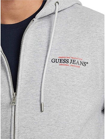 Guess - Veste à capuche motif/style logo JEANS DARING OCEAN