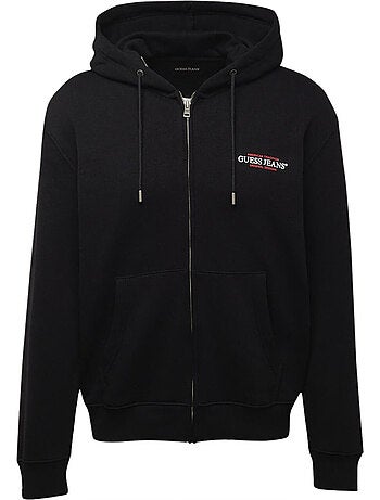 Guess - Veste à capuche motif/style logo JEANS DARING OCEAN