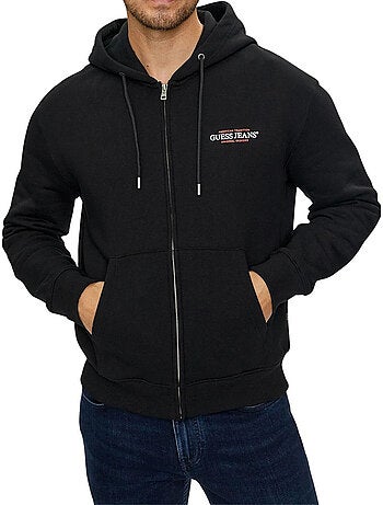 Guess - Veste à capuche motif/style logo JEANS DARING OCEAN