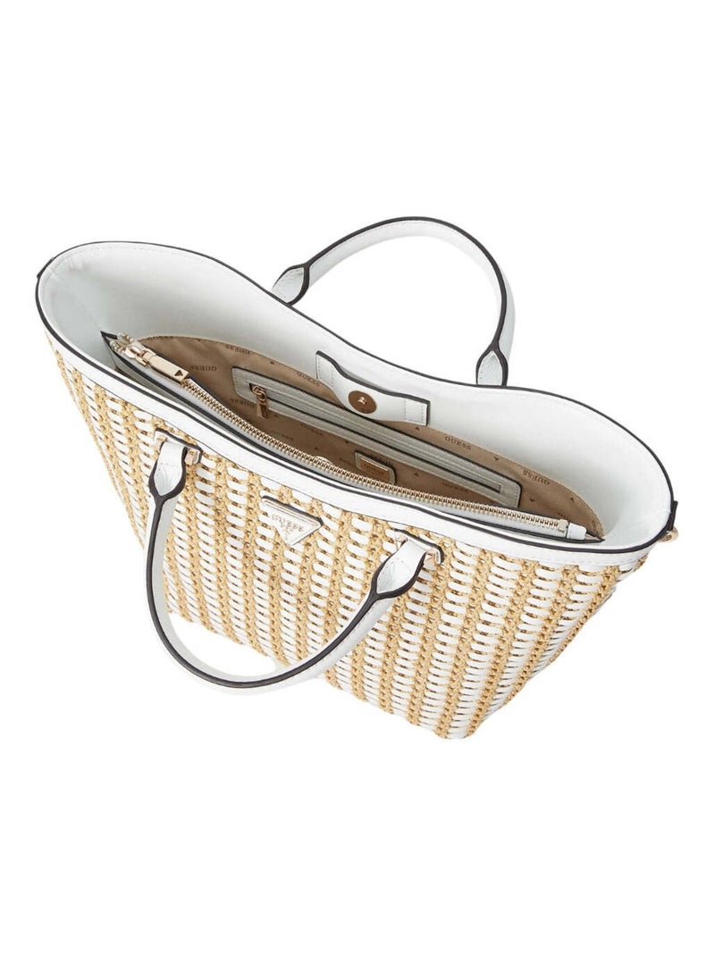 Guess Atalia Crossbody Natural/White WG964722 Blanc - Kiabi