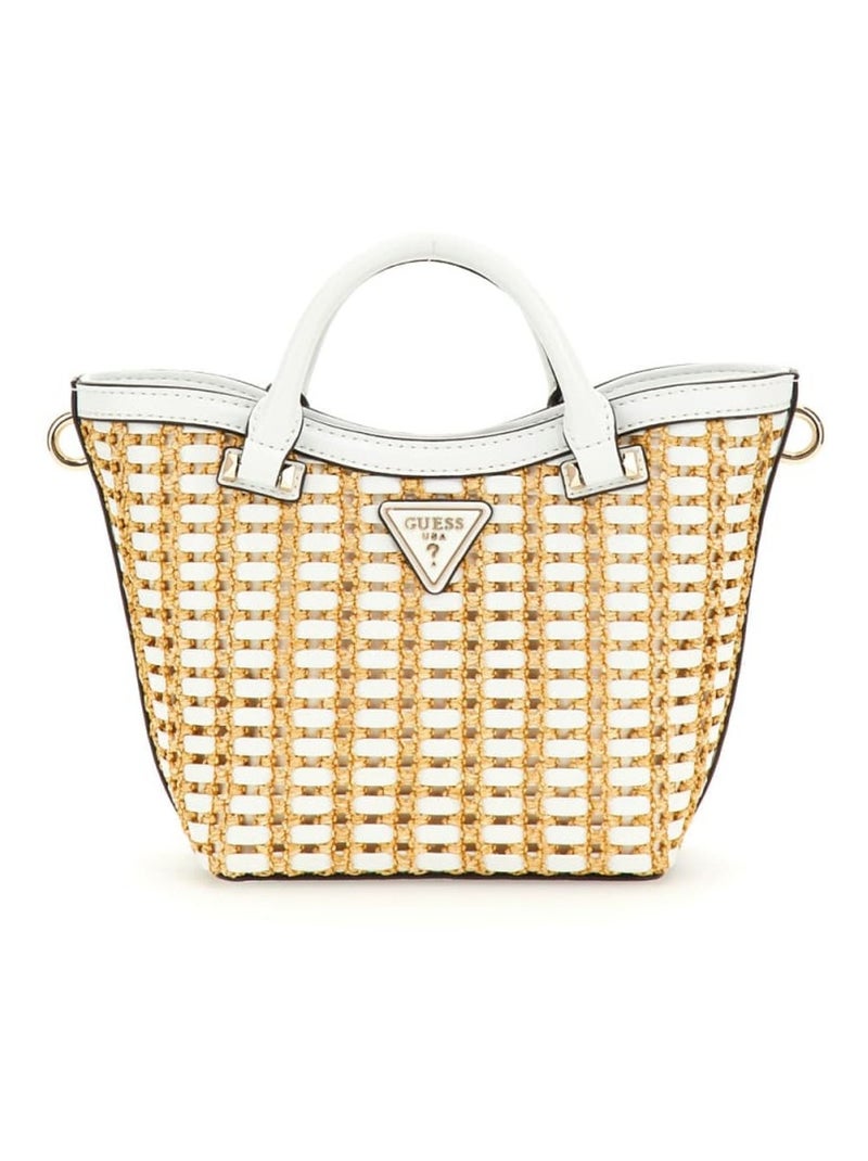 Guess Atalia Crossbody Natural/White WG964775 Blanc - Kiabi