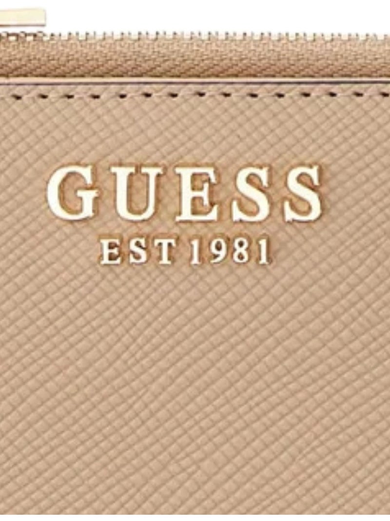 Guess Porte-Cartes Gilda Beige - Kiabi