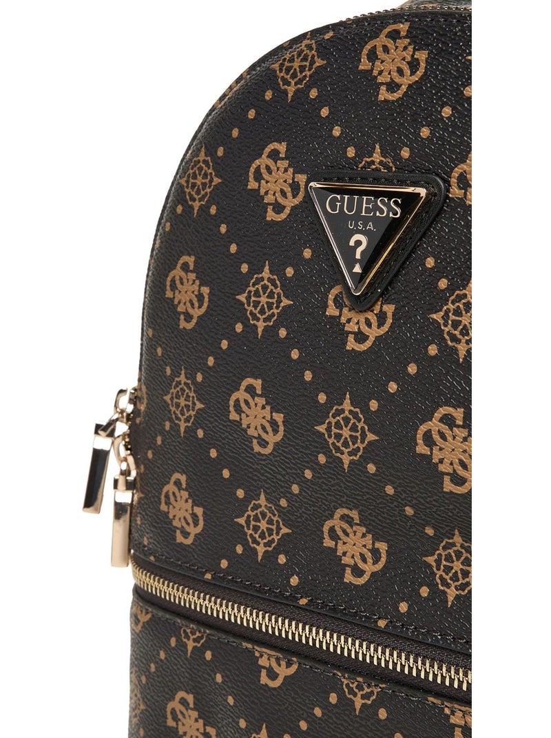 Guess Sac à dos Silia Duffel Espresso Logo Marron - Kiabi