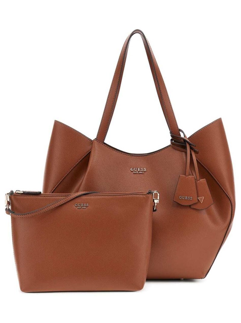 Guess Sac Bandoulière Noelle Girlfriend Sa Cognac BG789824 Marron - Kiabi