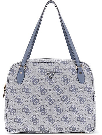 Guess Sac Voyage Berta Toiletry Train Latte Logo/Brown
