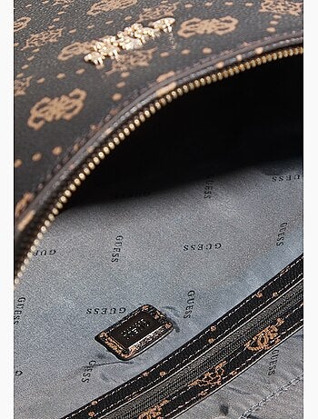 Guess Sac Voyage Calebra Tote Espresso Logo