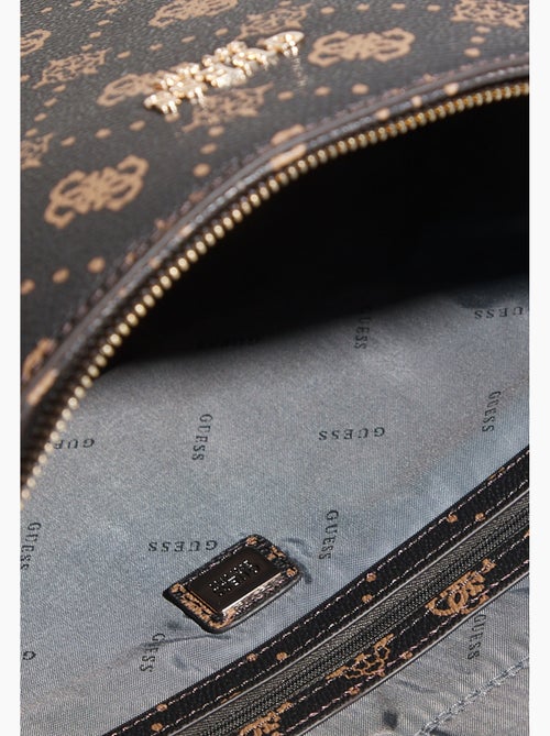 Guess Sac Voyage Calebra Tote Espresso Logo - Kiabi
