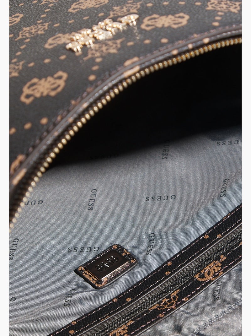 Guess Sac Voyage Calebra Tote Espresso Logo Marron - Kiabi