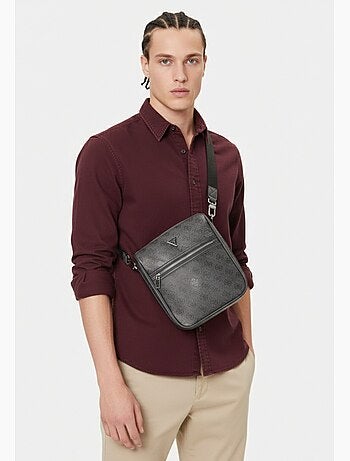 Guess Sacoche bandoulière Milano avec logo 4G Black\White