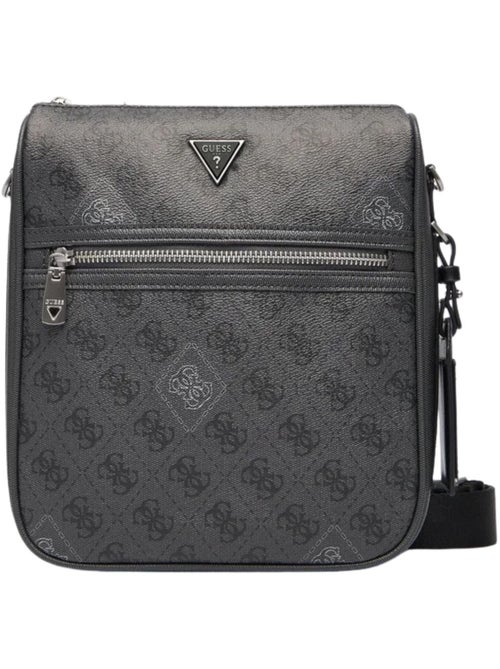 Guess Sacoche bandoulière Milano avec logo 4G Black\White - Kiabi