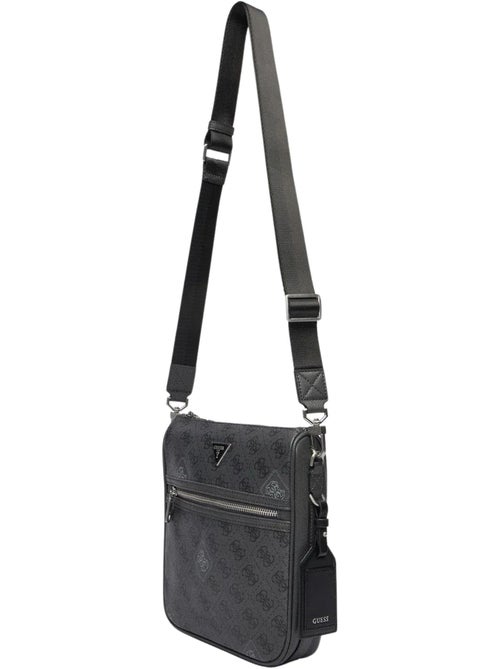 Guess Sacoche bandoulière Milano avec logo 4G Black\White - Kiabi