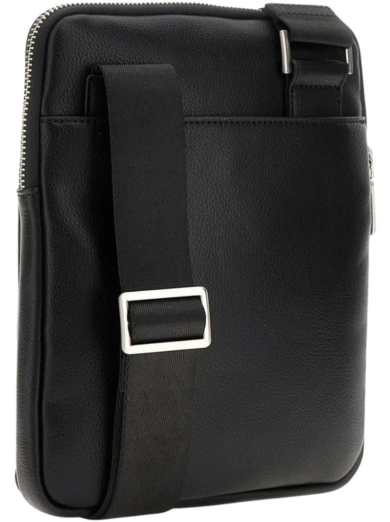 Guess Sacoche Milano Backpack Black Noir - Kiabi