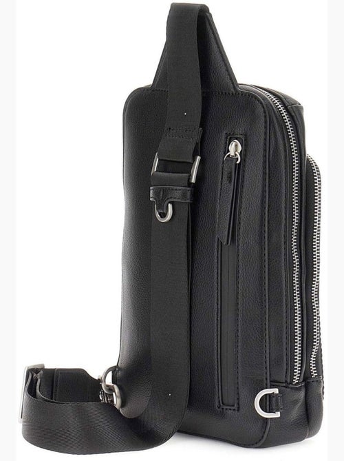Guess sacoche milano backpack black - Kiabi Guess sacoche milano backpack black - Kiabi