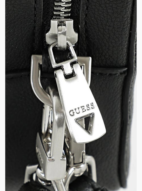 Guess Sacoche Milano Small Necessa Black - Kiabi
