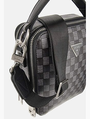Guess Sacoche Torino Medium Bum Ba Black