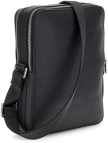 Guess Sacoche Torino Top Zip Cross Black