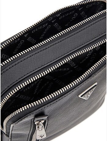 Guess Sacoche Torino Top Zip Cross Black