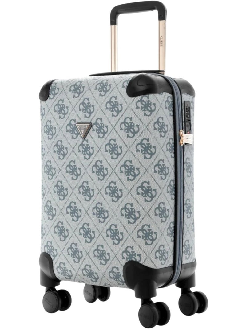 Guess Valise Berta Toiletry Train Slate Logo Bleu - Kiabi