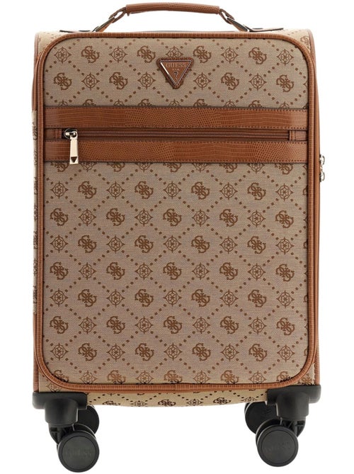 Guess Valise Cabine Melinda Logo Deluxe Latte Logo - Kiabi