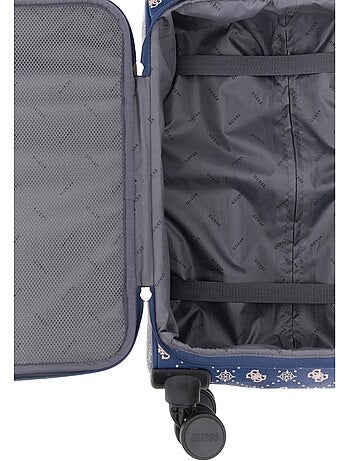 Guess Valise Silia Navy Logo Trolley
