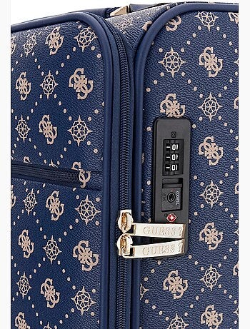Guess Valise Silia Navy Logo Trolley