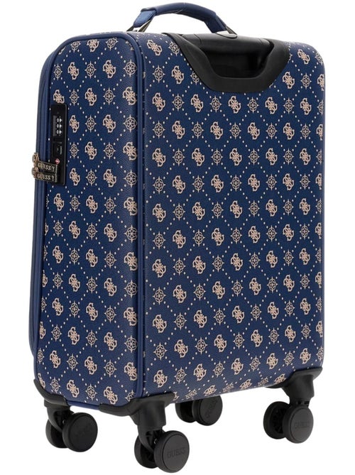 Guess Valise Silia Navy Logo Trolley - Kiabi