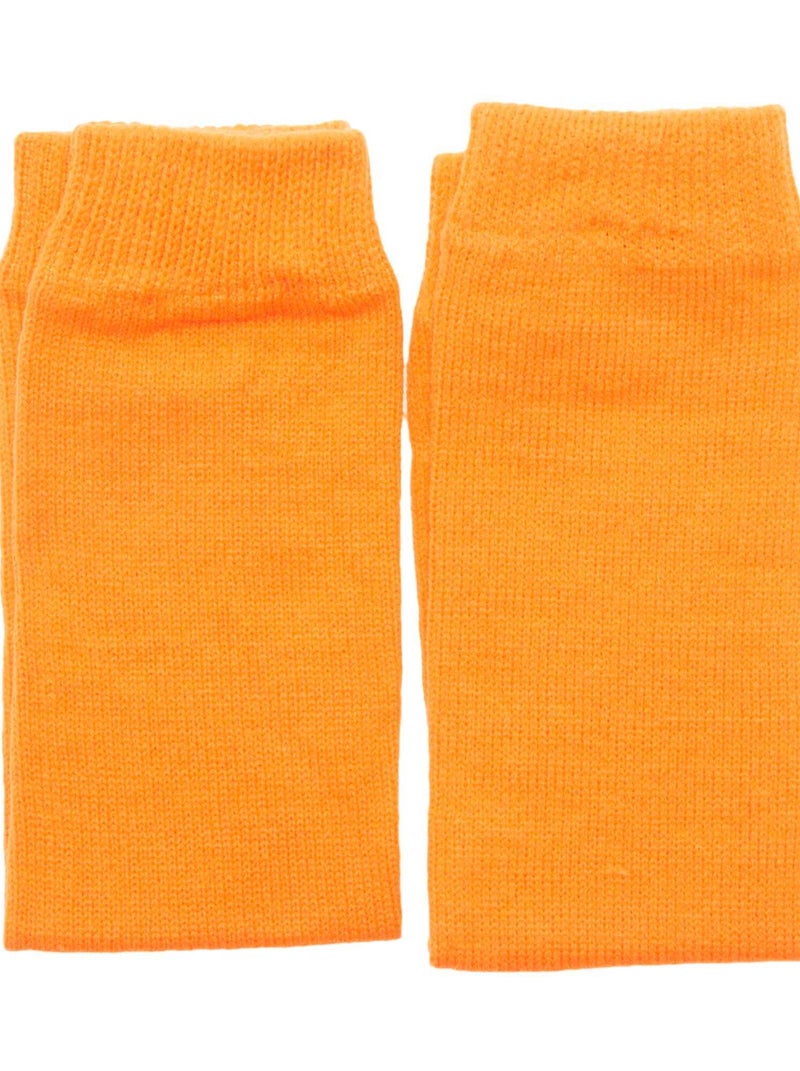 Guêtres fluo orange - Kiabi