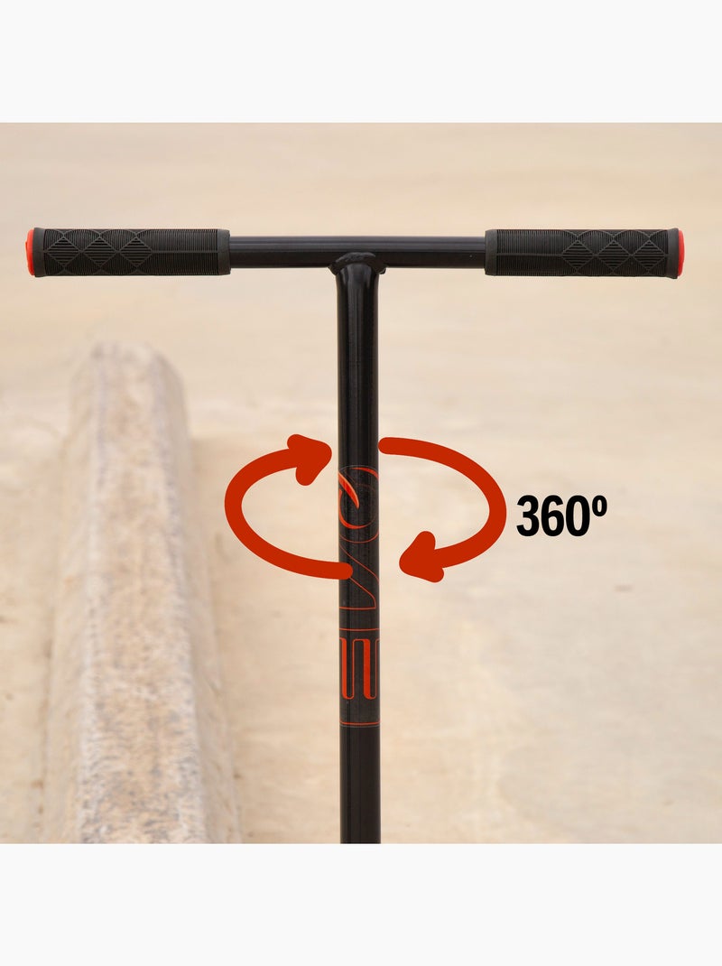 Guidon de trottinette pour enfants 360º evo Noir Rouge - Kiabi