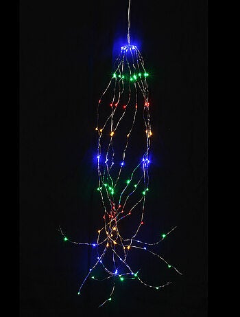 Guirlande 10 Spirales Tombantes 200 Mini LED