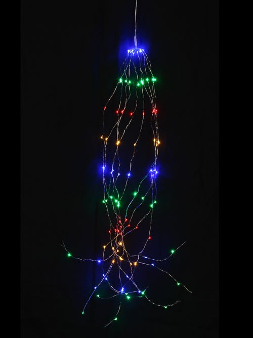 Guirlande 10 Spirales Tombantes 200 Mini LED - Kiabi