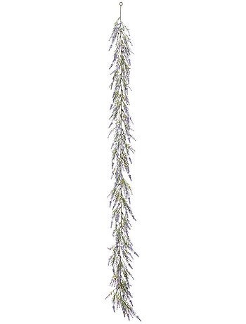 Guirlande artificielle lavande h183cm violette prov