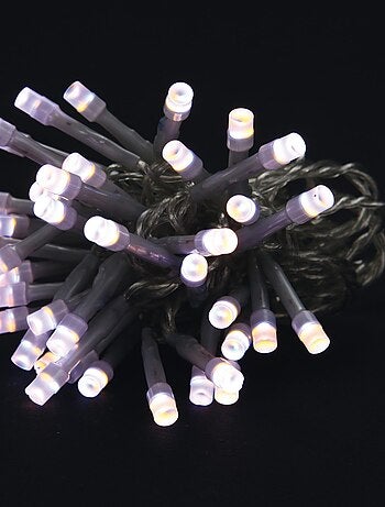 Guirlande lumineuse exterieur blanche 20m - Blanc - Kiabi - 17.99€