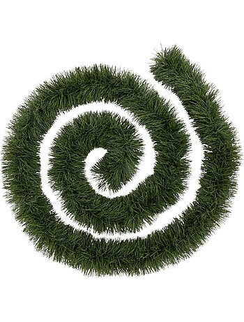 Guirlande boa longue 20 cm x 5m 6 plis vert