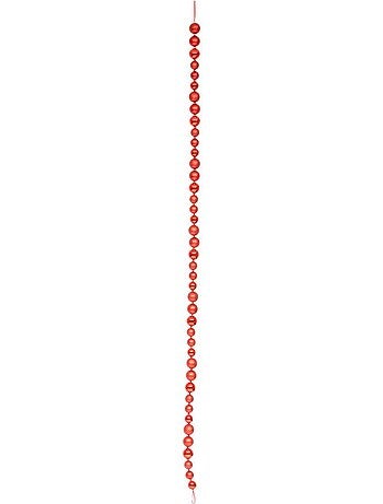 Guirlande boules de noël 2m doré