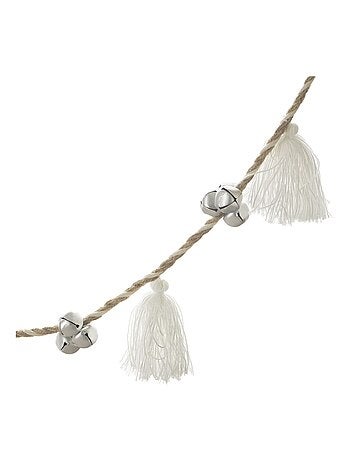 Guirlande de Noël avec pompons
